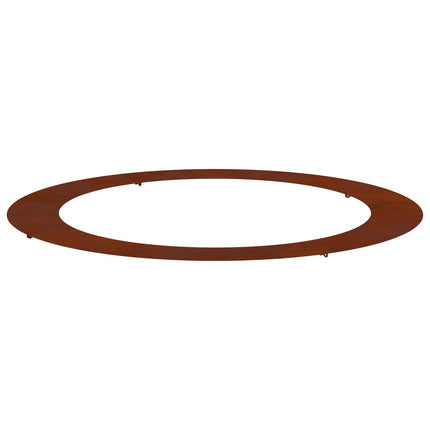 lämplig för Flat trädring Brun Ø90 / 120 cm Väderbeständig stål
