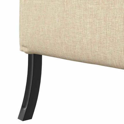 Hög Ryggsoffa 101cm Kräm tyg