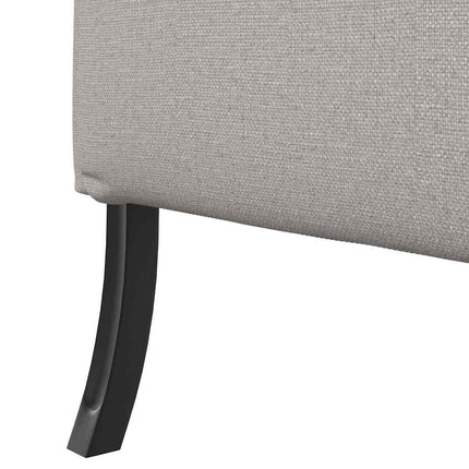 Hög Ryggsoffa Moln grå 109 x 56 x 121 cm tyg