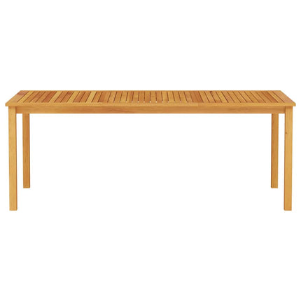 Trädgårdsmöbelset 7 pcs Brun Massivt Akaciaträ