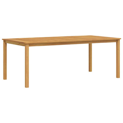 Trädgårdsmöbelset 9 pcs Brun Massivt Akaciaträ