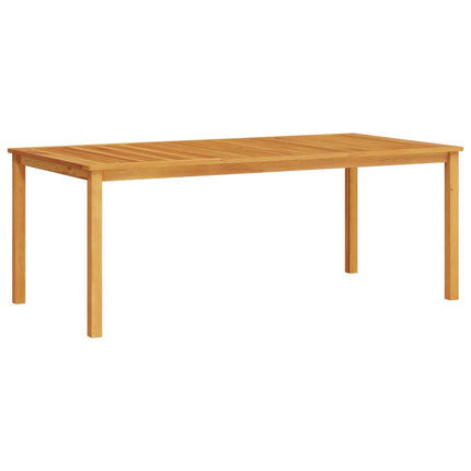 Trädgårdsmöbelset 9 pcs Brun Massivt Akaciaträ