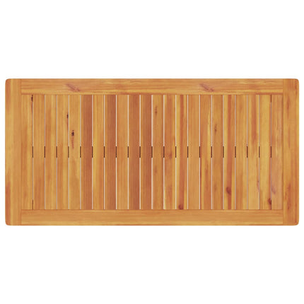 Trädgårdsmöbelset 3 pcs Brun Massivt Akaciaträ