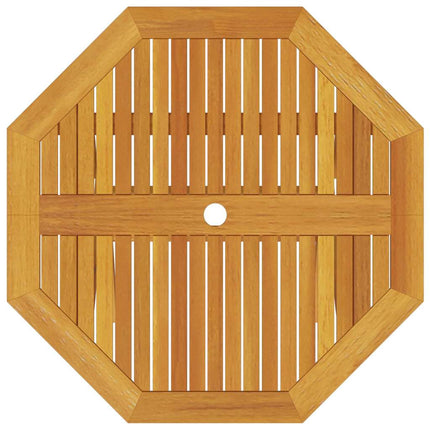 Trädgårdsmöbelset 5 pcs Brun Massivt Akaciaträ