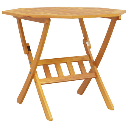 Trädgårdsmöbelset 5 pcs Brun Massivt Akaciaträ