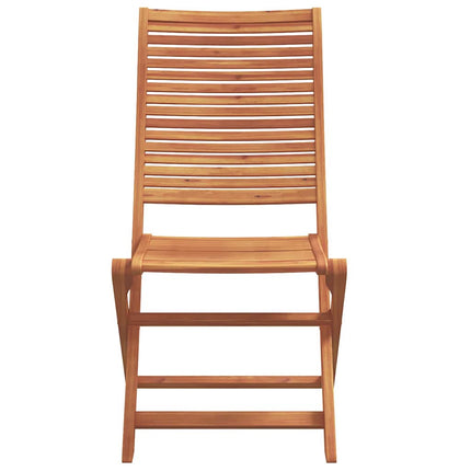 Trädgårdsmöbelset 5 pcs Brun Massivt Akaciaträ