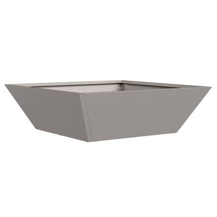 Trädgårdsplanterare 5 pcs Rostig 50 x 50 x 15 cm