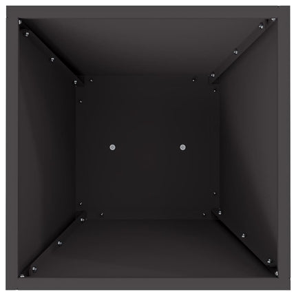 Pelarkrukor 2 pcs Svart 35 x 35 x 73 cm