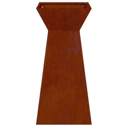 Pelarkrukor 2 st Rostig 35 x 35 x 73 cm