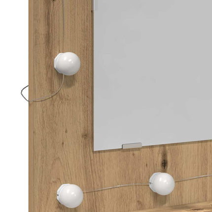 Spegelskåp Artisan Ek 60 x 31,5 x 62 cm Konstruerat trä