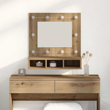 Spegelskåp Artisan Ek 60 x 31,5 x 62 cm Konstruerat trä