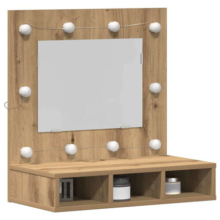Spegelskåp Artisan Ek 60 x 31,5 x 62 cm Konstruerat trä