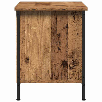 TV-skåp 102 x 35 x 45 cm Gammalt trä Konstruerat trä