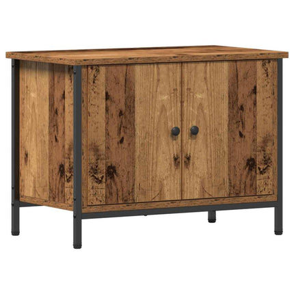 TV-skåp 60 x 35 x 45 cm Gammalt trä Konstruerat trä