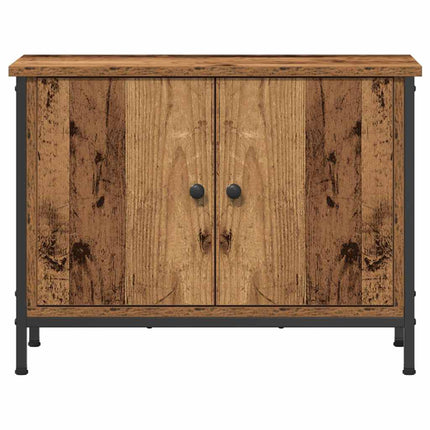 TV-skåp 60 x 35 x 45 cm Gammalt trä Konstruerat trä