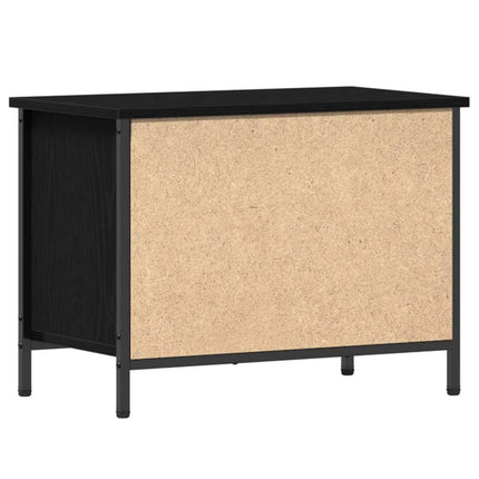 TV-skåp Svart Ek 60 x 35 x 45 cm Konstruerat trä