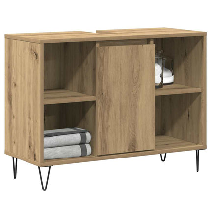Badrumsskåp Artisan Ek 80 x 33 x 60 cm Konstruerat trä