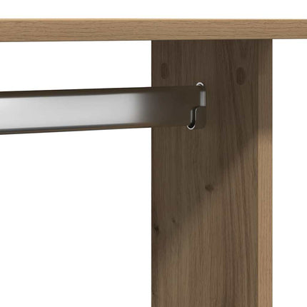 Garderob med hylla artisan ek 102 x 38 x 110 cm Konstruerat trä