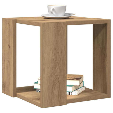 Kaffeebord Artisan Ek 32 x 32 x 30 cm Konstruerat trä
