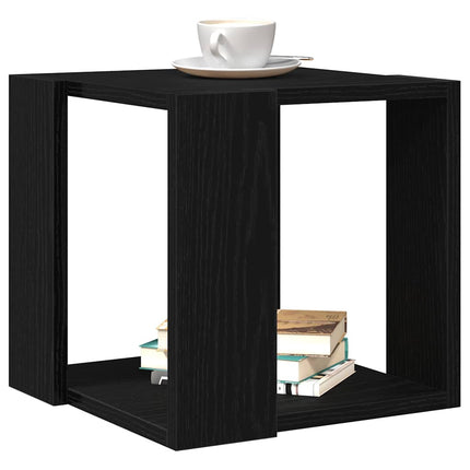 Kaffeebord Svart Ek 32 x 32 x 30 cm Konstruerat trä