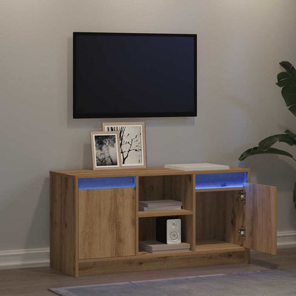 TV Enheter Brun 100 x 34 x 50 cm Konstruerat trä