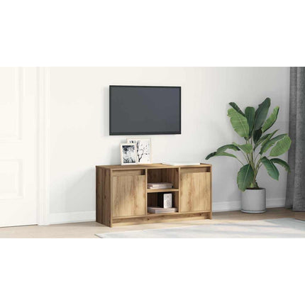 TV Enheter 100 x 34 x 50 cm Brun Konstruerat trä