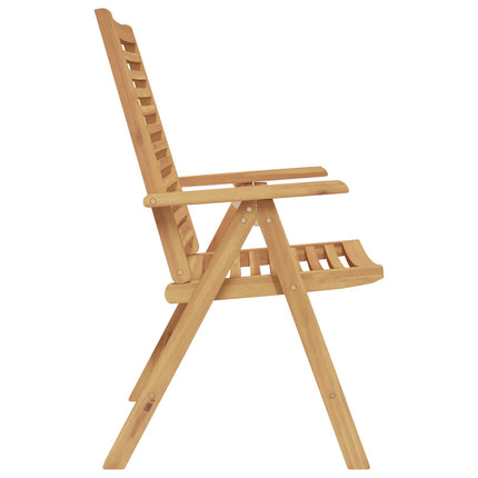 Stol 4 pcs Brun 64,5 x 52 x 108 cm Massivt teakträ