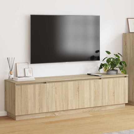 TV-skåp Sonoma-ek 180 x 38 x 49 cm Konstruerat trä