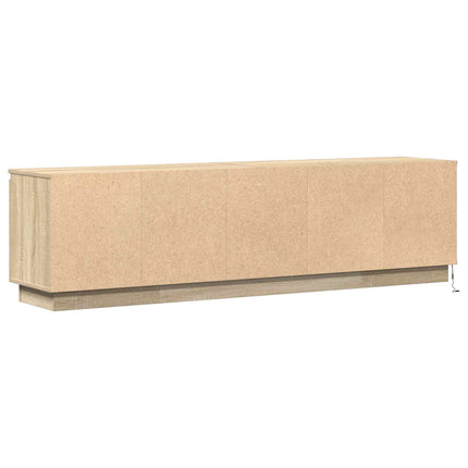 TV-skåp Sonoma-ek 180 x 38 x 49 cm Konstruerat trä