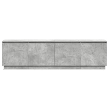 TV-skåp Betonggrå 180 x 38 x 49 cm Konstruerat trä