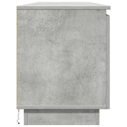 TV-skåp Betonggrå 180 x 38 x 49 cm Konstruerat trä