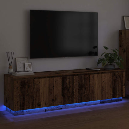 TV-skåp Gammalt trä 180 x 38 x 49 cm Konstruerat trä