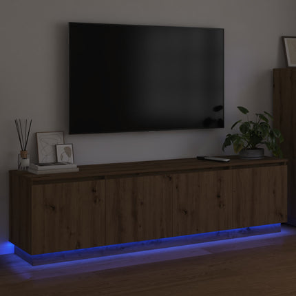 TV-skåp Artisan Ek 180 x 38 x 49 cm Konstruerat trä