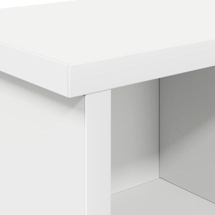 Väggmonterad Klädhängare Vit 50 x 16 x 26 cm Konstruerat trä