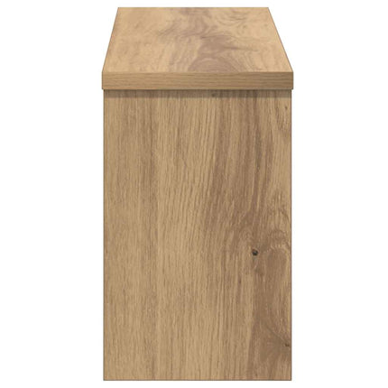 Väggmonterad Klädhängare med hylla Artisan Ek 50 x 16 x 26 cm