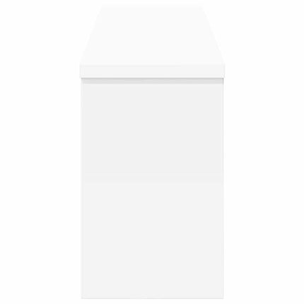 Väggmonterad Klädhängare Vit 75 x 16 x 26 cm Konstruerat trä