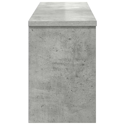 Väggmonterad Klädhängare Väggmonterat Betonggrå 80 x 20 x 30 cm