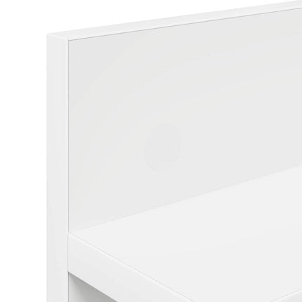 Väggmonterad Klädhängare Vit 40 x 10,5 x 18 cm Konstruerat trä