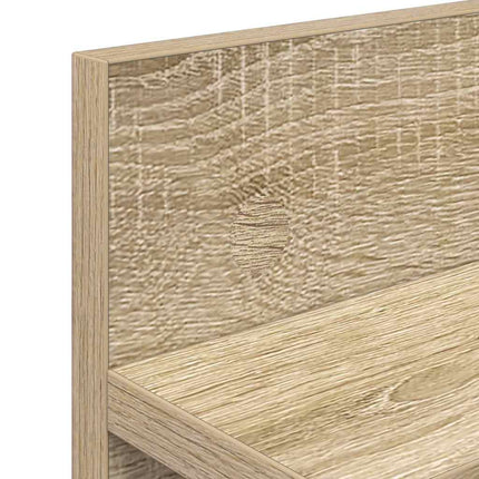 Väggmonterad Klädhängare Sonoma-ek 40 x 10,5 x 18 cm
