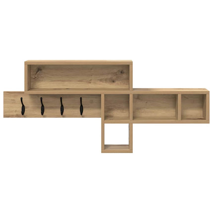 Väggmonterad Klädhängare Artisan Ek 100 x 12 x 43,5 cm