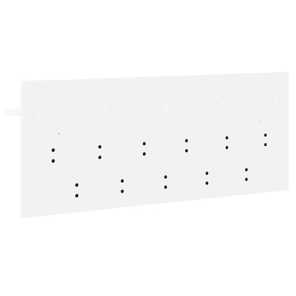 Väggmonterad Klädhängare Vit 100 x 40 x 12 cm Konstruerat trä