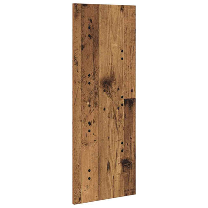 Väggmonterad Klädhängare Gammalt trä 30 x 1,5 x 80 cm