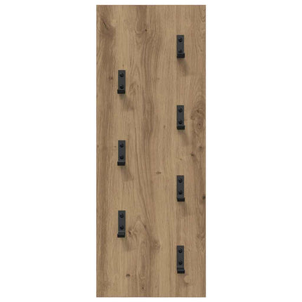 Väggmonterad Klädhängare Artisan Ek 30 x 1,5 x 80 cm