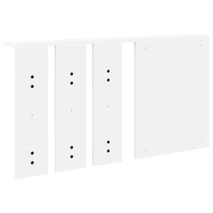 Väggmonterad Klädhängare Vit 85 x 10 x 45 cm Konstruerat trä