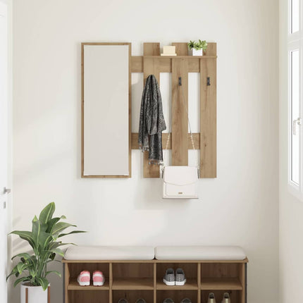 Väggmonterad Klädhängare Väggmonterat Artisan Ek