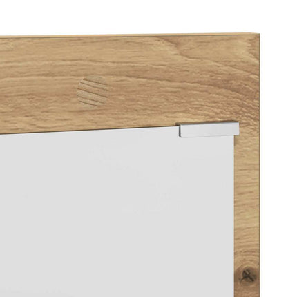 Väggmonterad Klädhängare med hylla Artisan Ek 90 x 10 x 50 cm