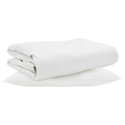 Sommar Duvet med kudde 2 st Vit Dunfjäder