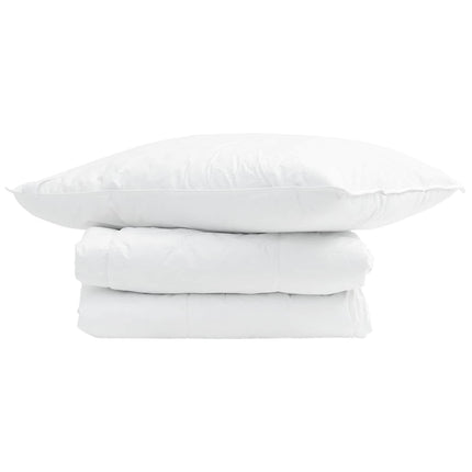 Sommar Duvet med kudde 2 pcs Vit Dunfjäder