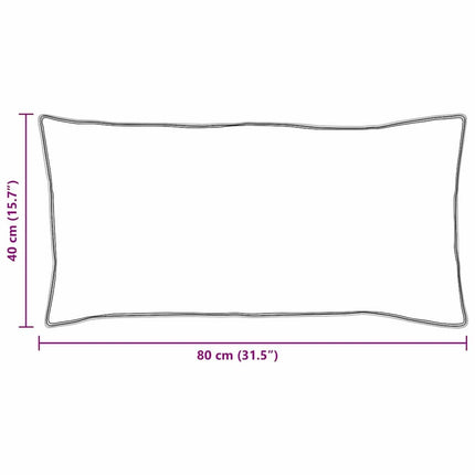 Sommar Duvet med kudde 2 pcs Vit Mikrofiber