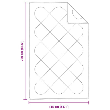 Året runt duvet med kudde 2 pcs Vit Mikrofiber